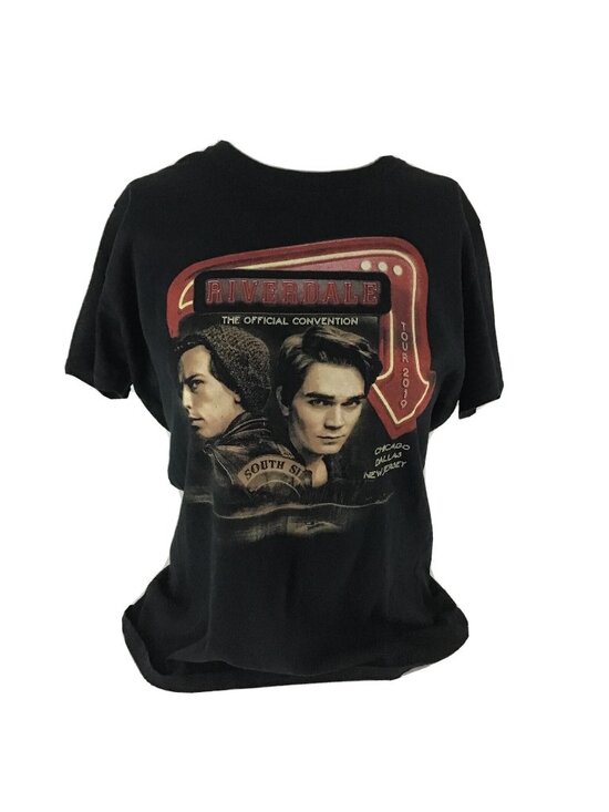 Riverdale Tops - Riverdale The Official Convention 2019 Women's Black T Shirt South Side Size S